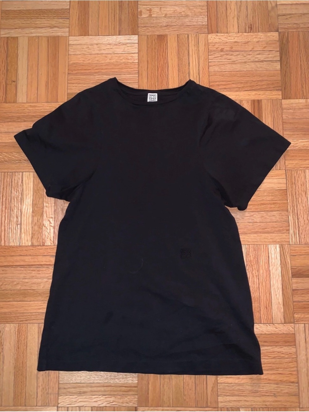 TOTEME Curved seam organic cotton T-shirt